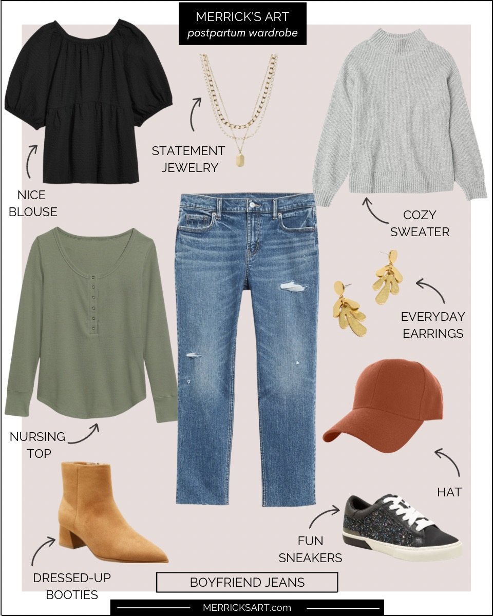 how to wear boyfriend jeans
