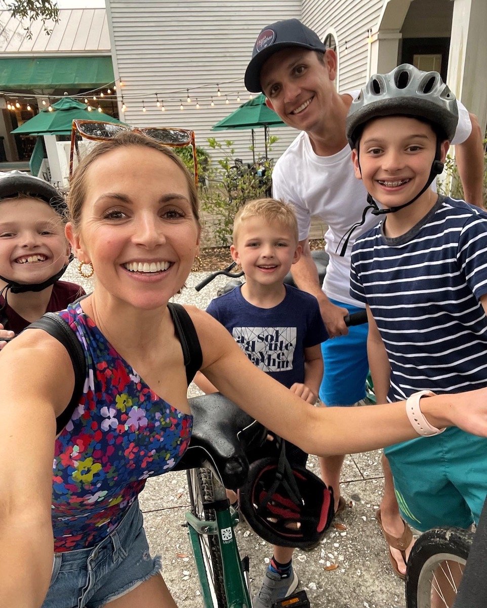 family bike ride kiawah island