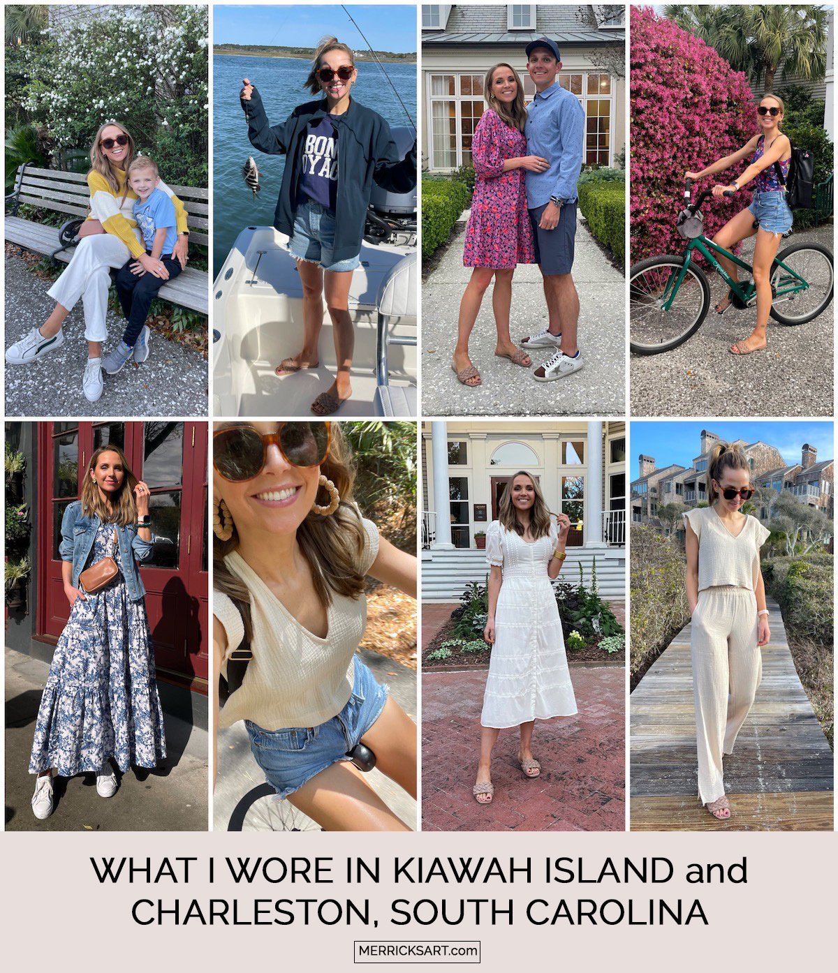 what i wore kiawah island outfit ideas