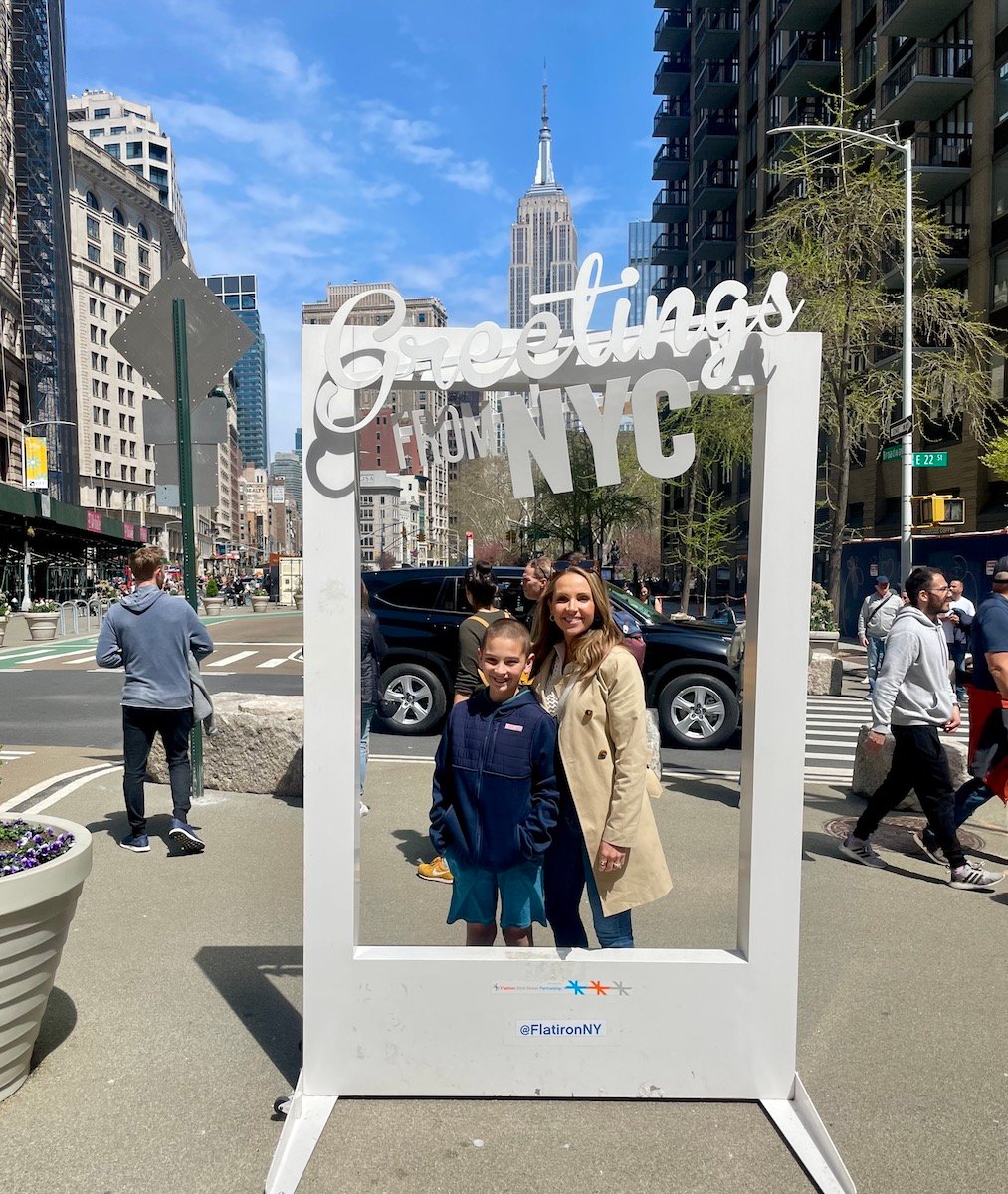 new york city with a tween