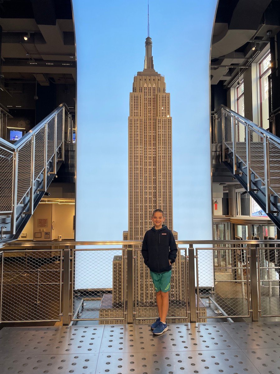 new york city with a tween