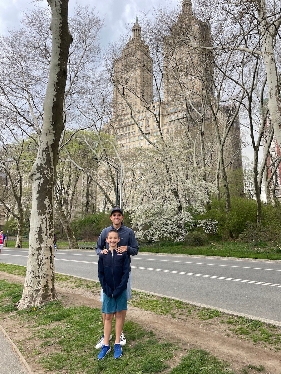 new york city with a tween