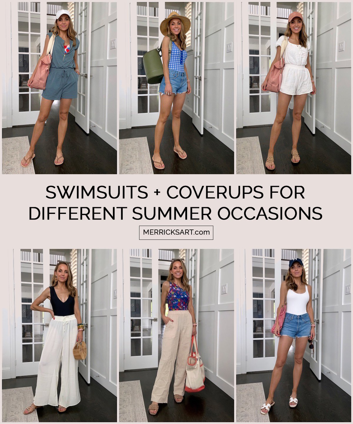 swimsuit and coverups