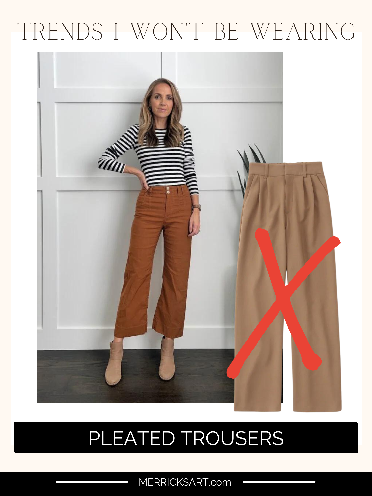 Trends I won't be wearing: 5 trends I won't be wearing: pleated pants