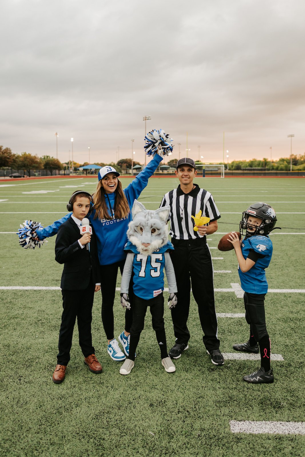 family halloween costume football
