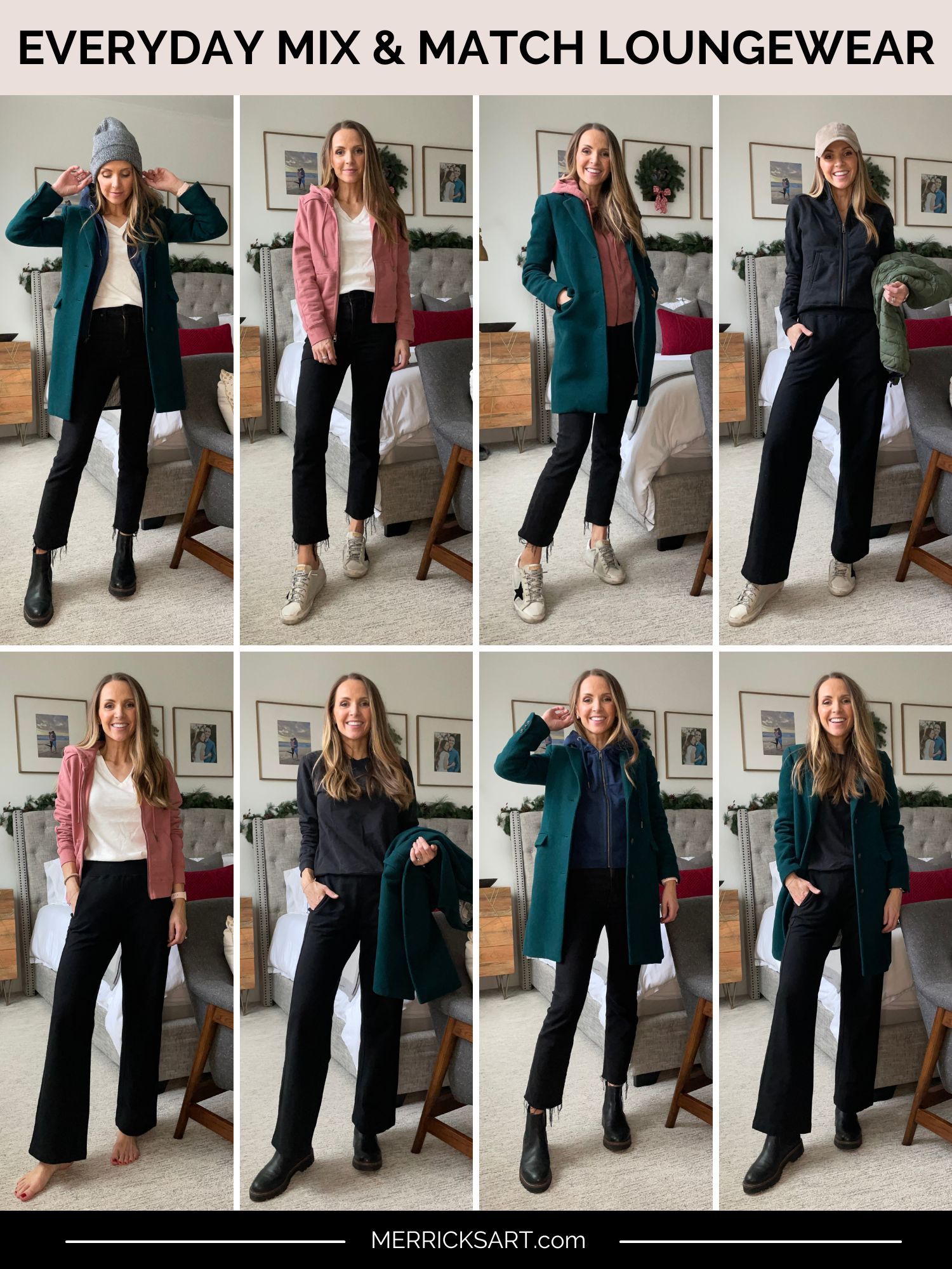 everyday mix and match loungewear