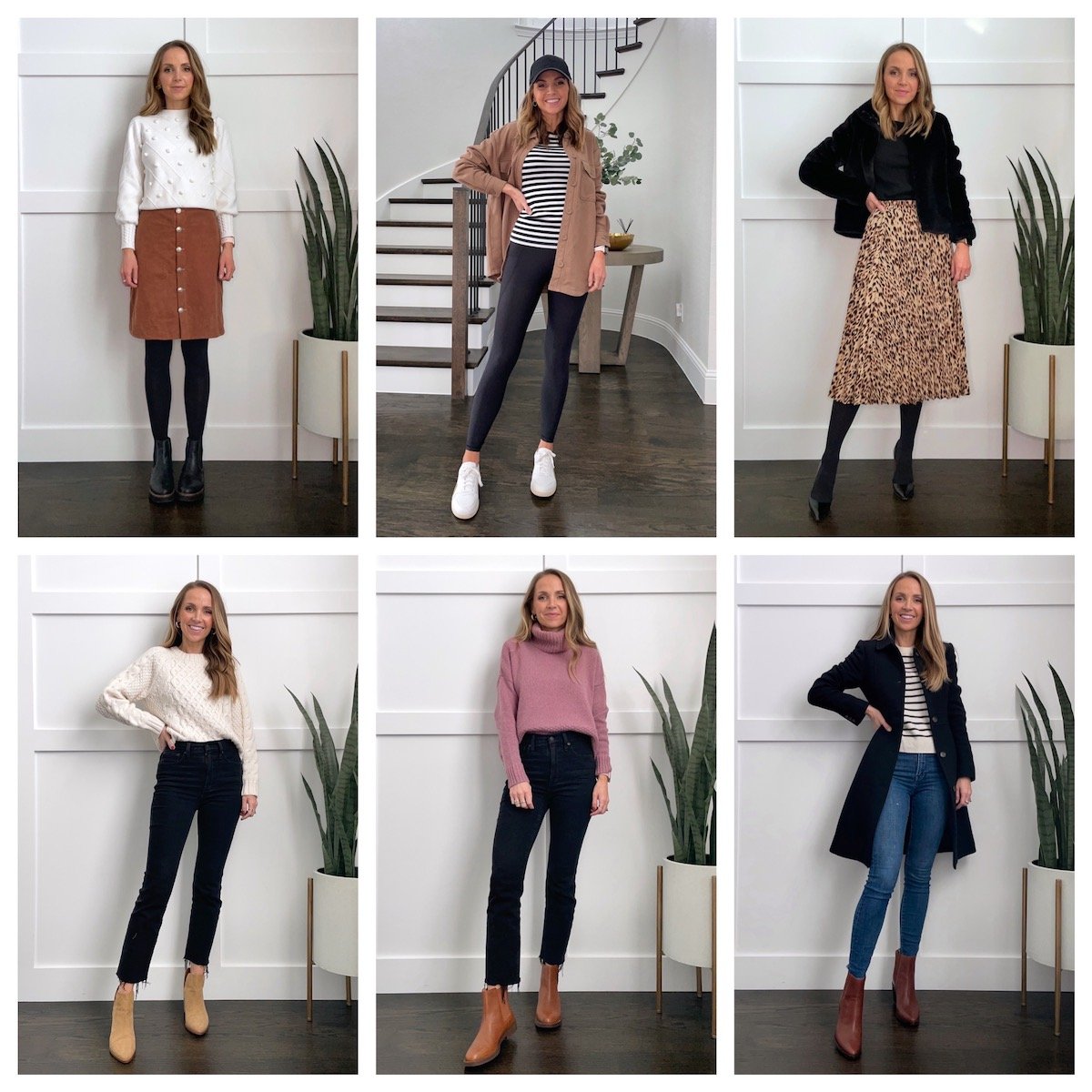 how to wear black and brown together