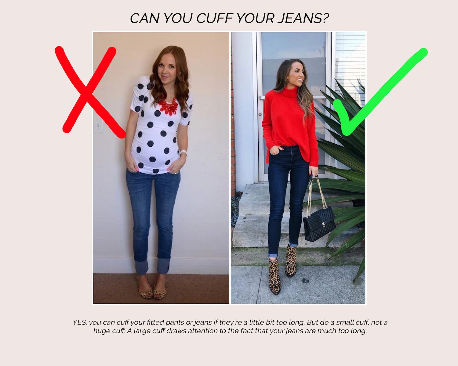 can you cuff your pants