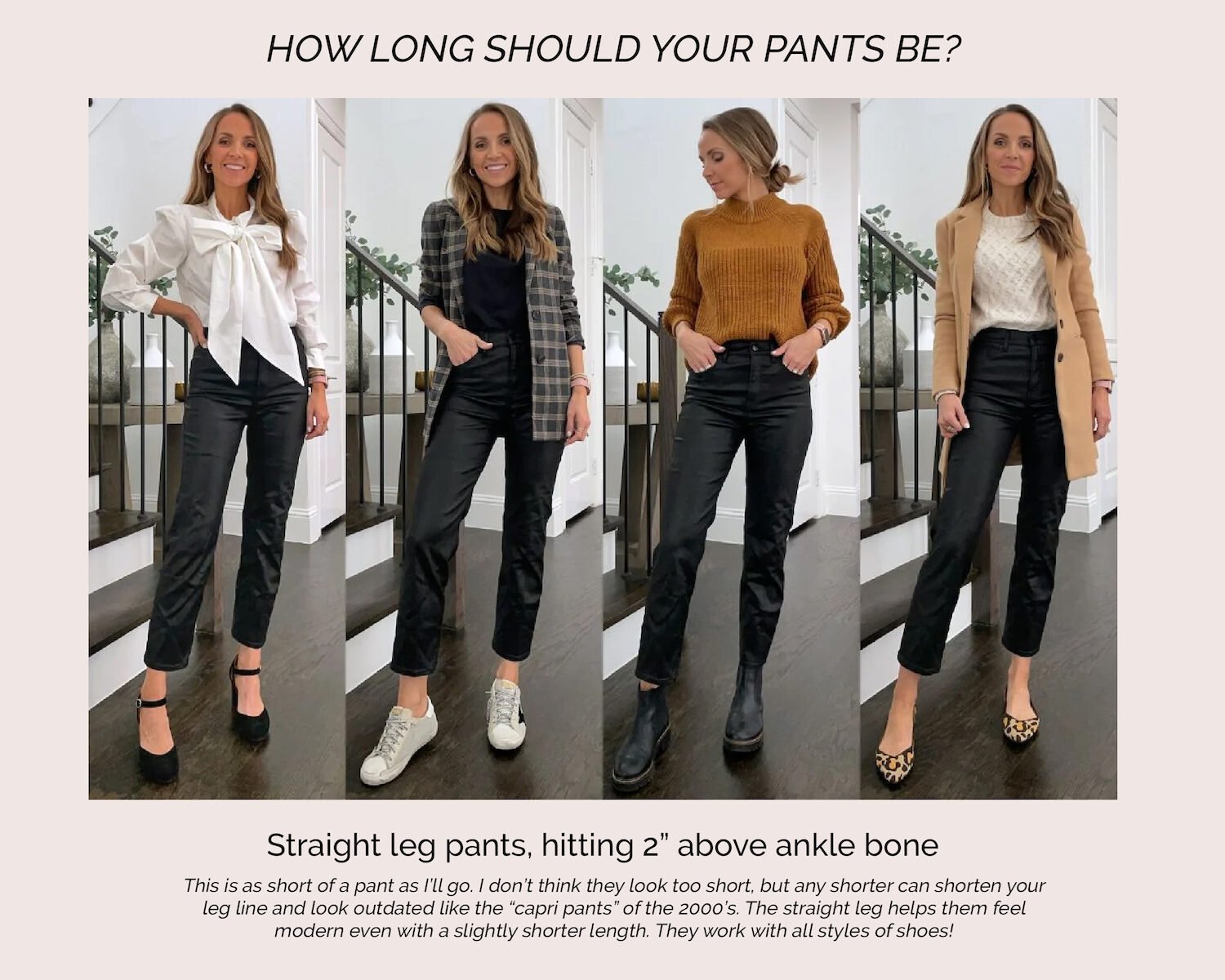 length of pants and jeans