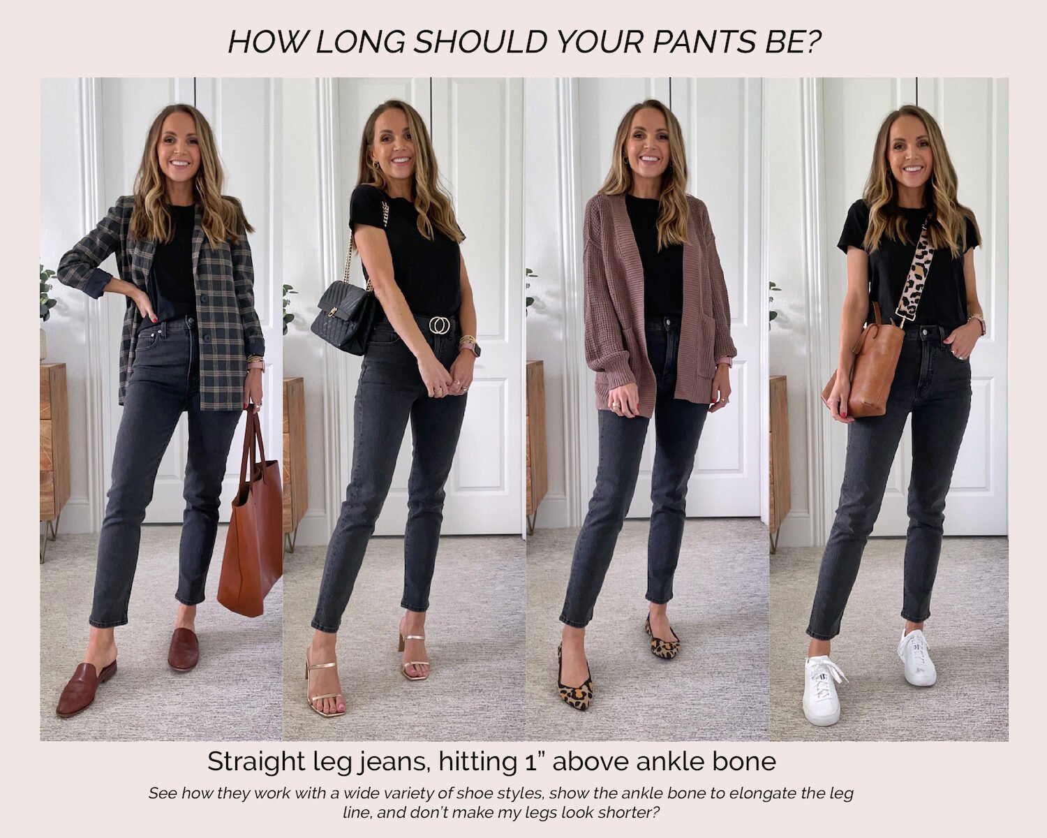 length of pants and jeans