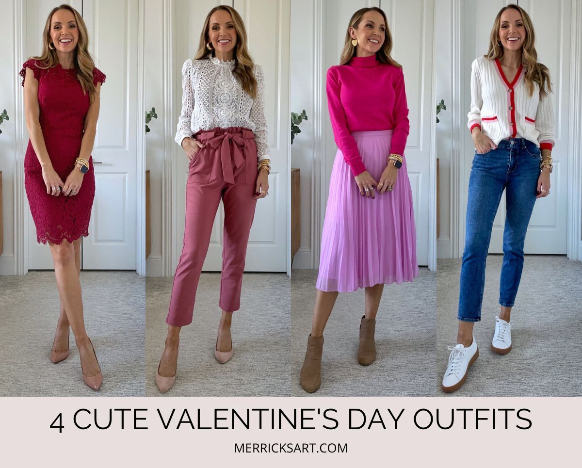 4 Valentine's Day Outfits