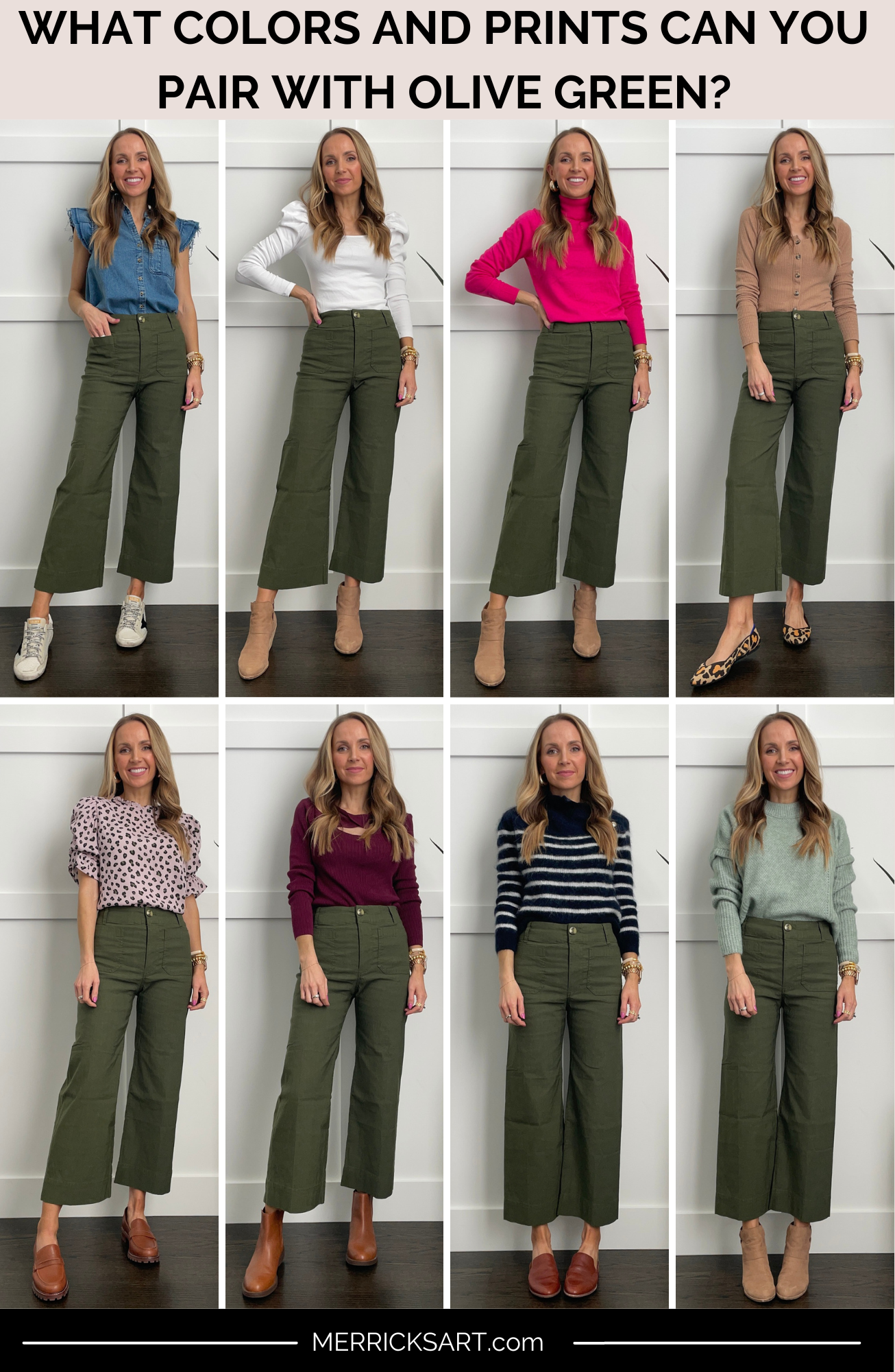 Styling olive green