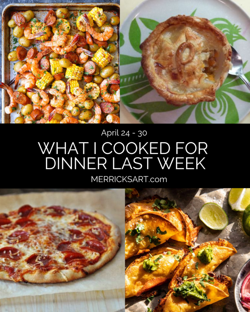 weekly menu April 24-30