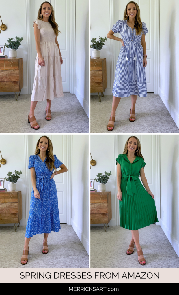 spring dresses from amazon