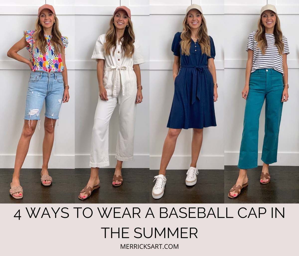 4 Ways To Wear A Baseball Cap In The Summer