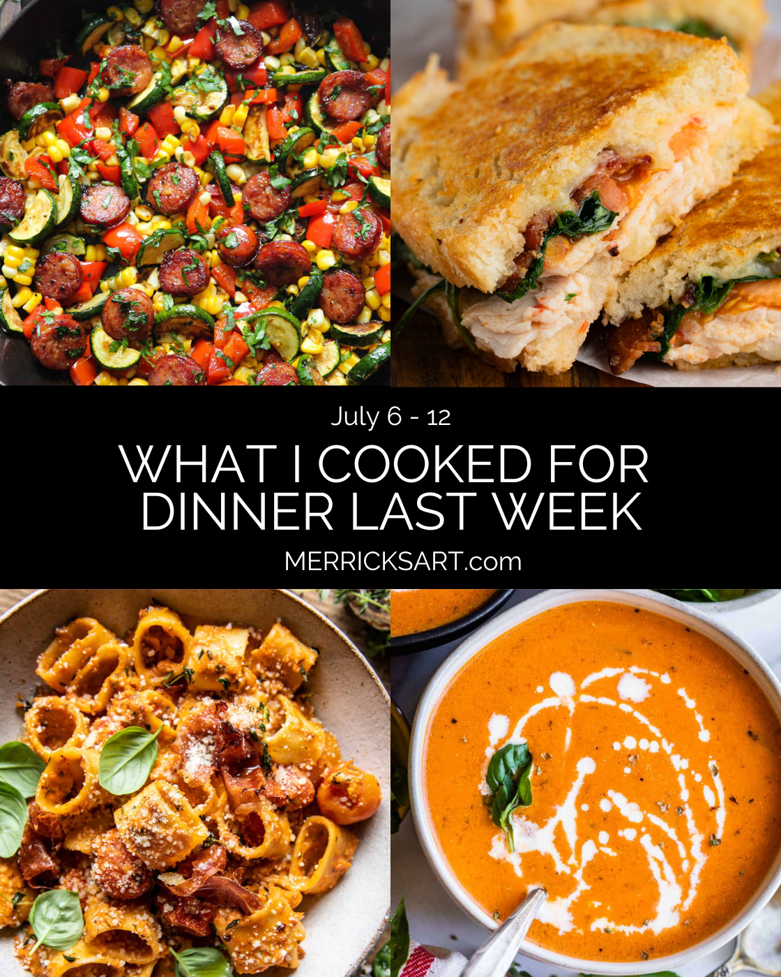 Weekly Menu-July 6-12