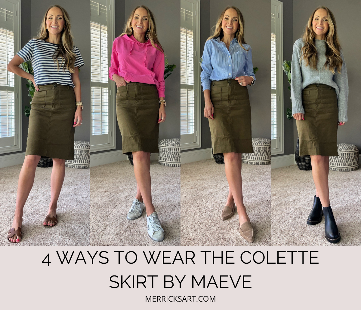 4 Ways to Wear the Colette Skirt by MAEVE