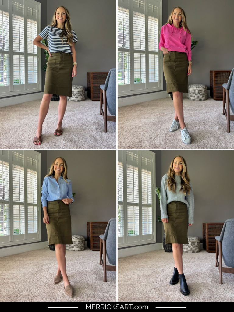 4 Ways to Wear the Colette Skirt by MAEVE