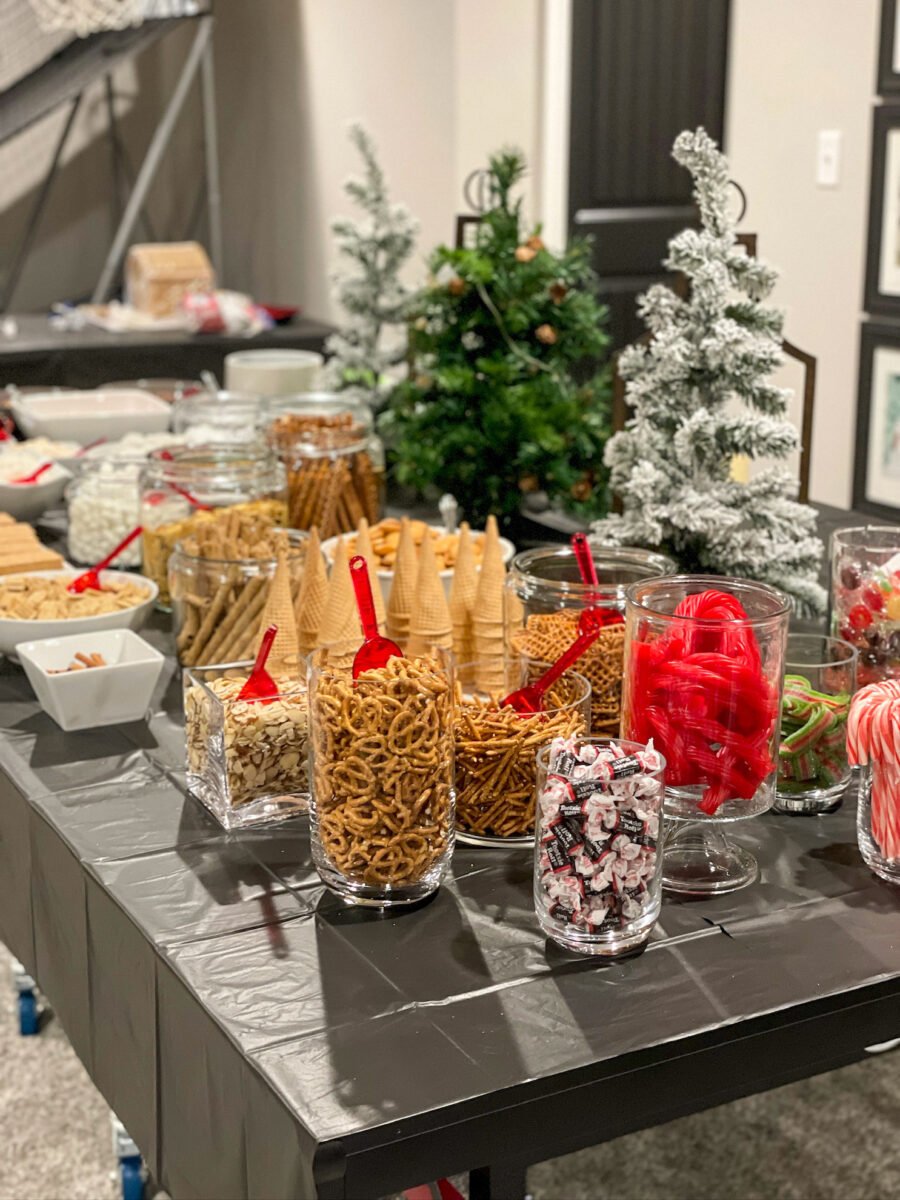 gingerbread house party