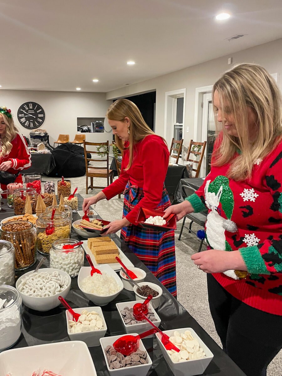 gingerbread house party