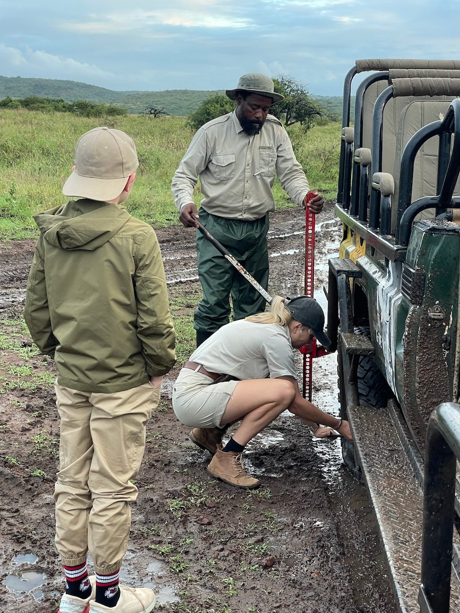 flat tire safari
