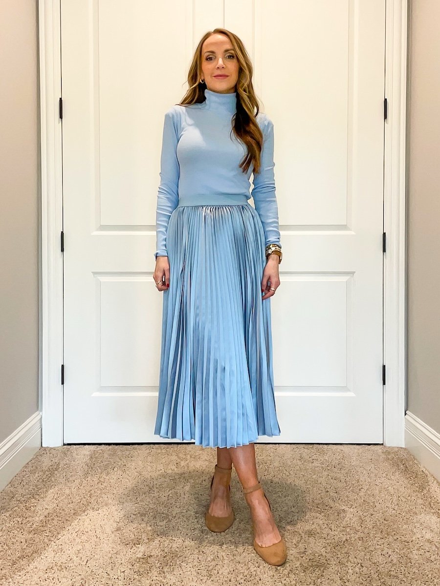 baby blue monochromatic