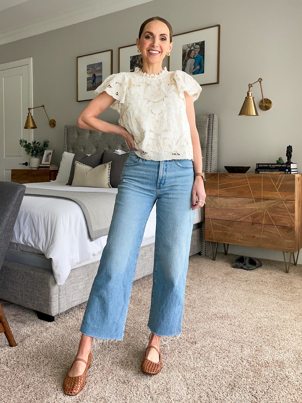 light wash jeans