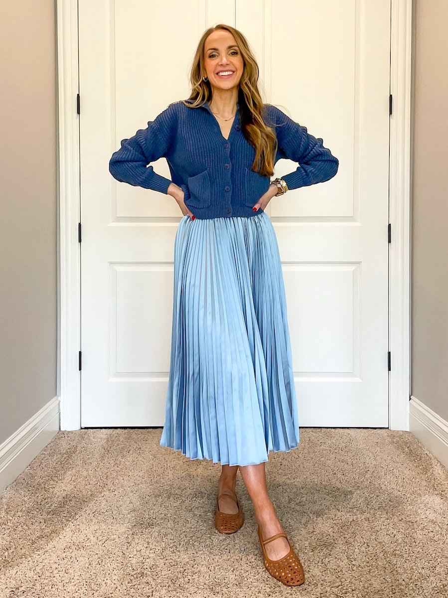 slate blue and light blue