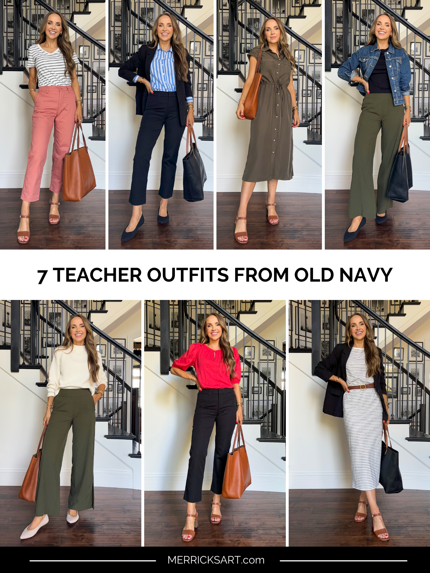 Teacher Outfit Ideas From Old Navy