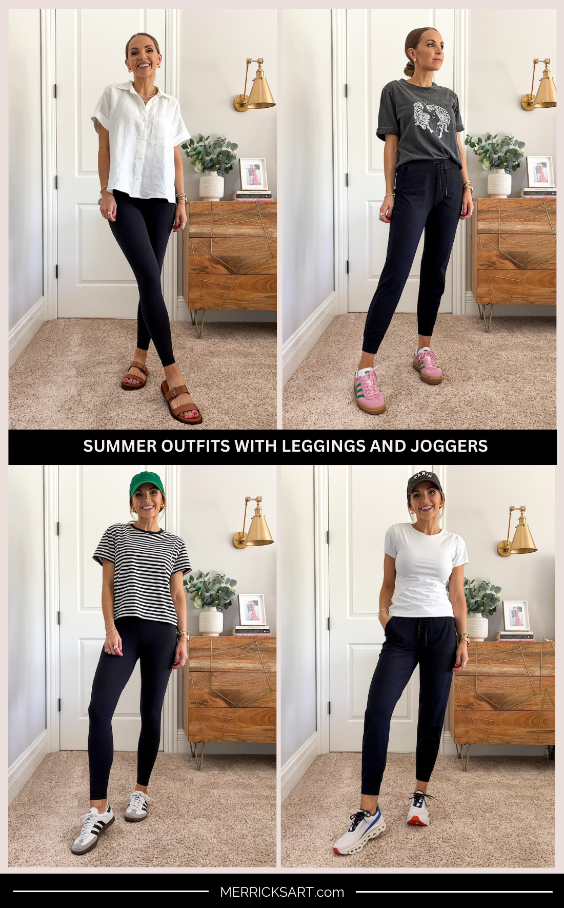 summer outfits with leggings and joggers