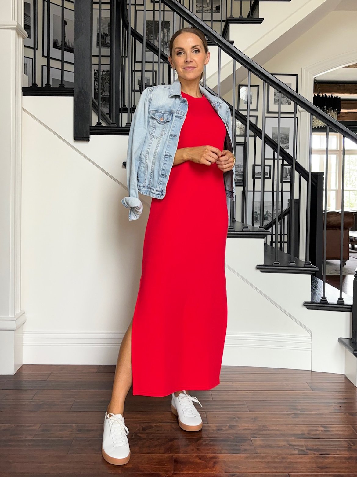 RED SPANX DRESS
