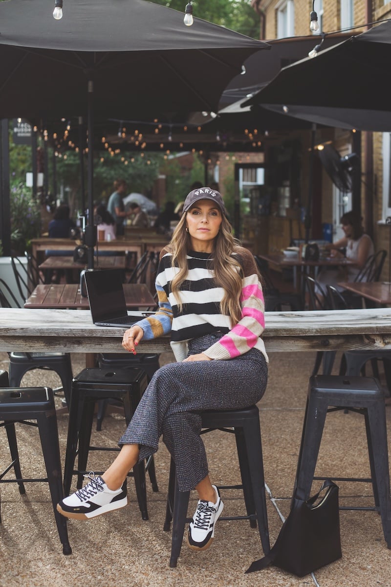 funfetti tweed pants anthropologie colette