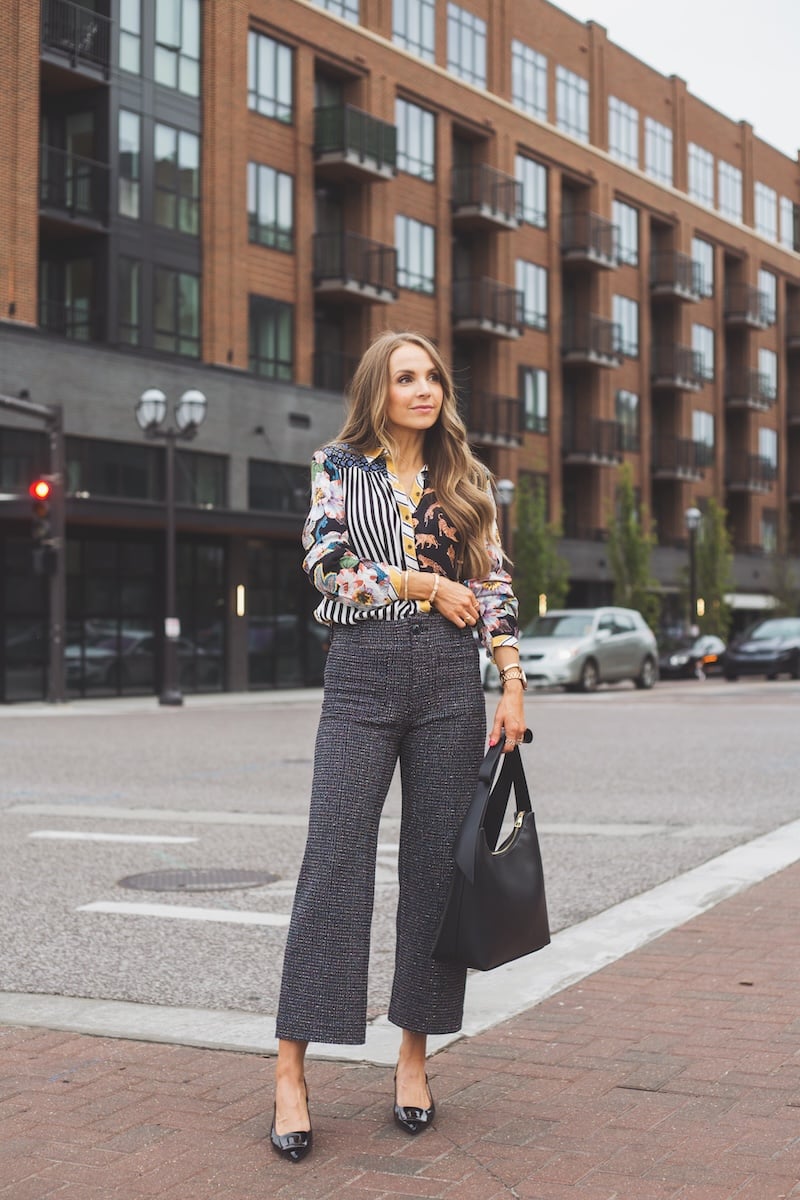 ANTHROPOLOGIE COLETTE FUNFETTI TWEED PANTS