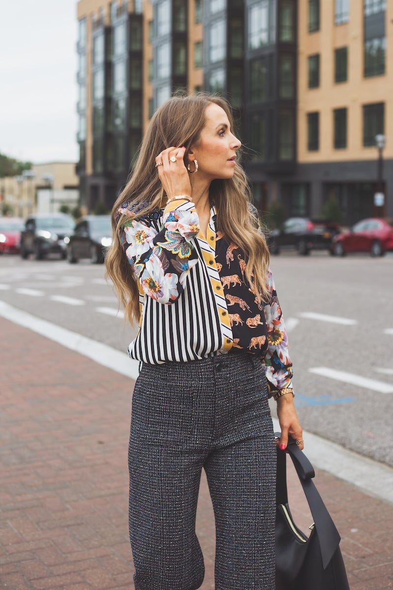 ANTHROPOLOGIE COLETTE FUNFETTI TWEED PANTS