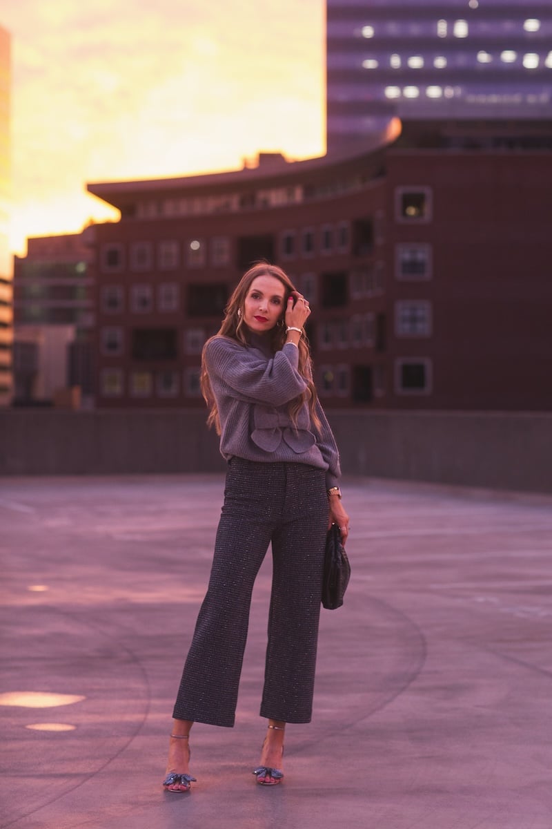 funfetti tweed pants anthropologie colette