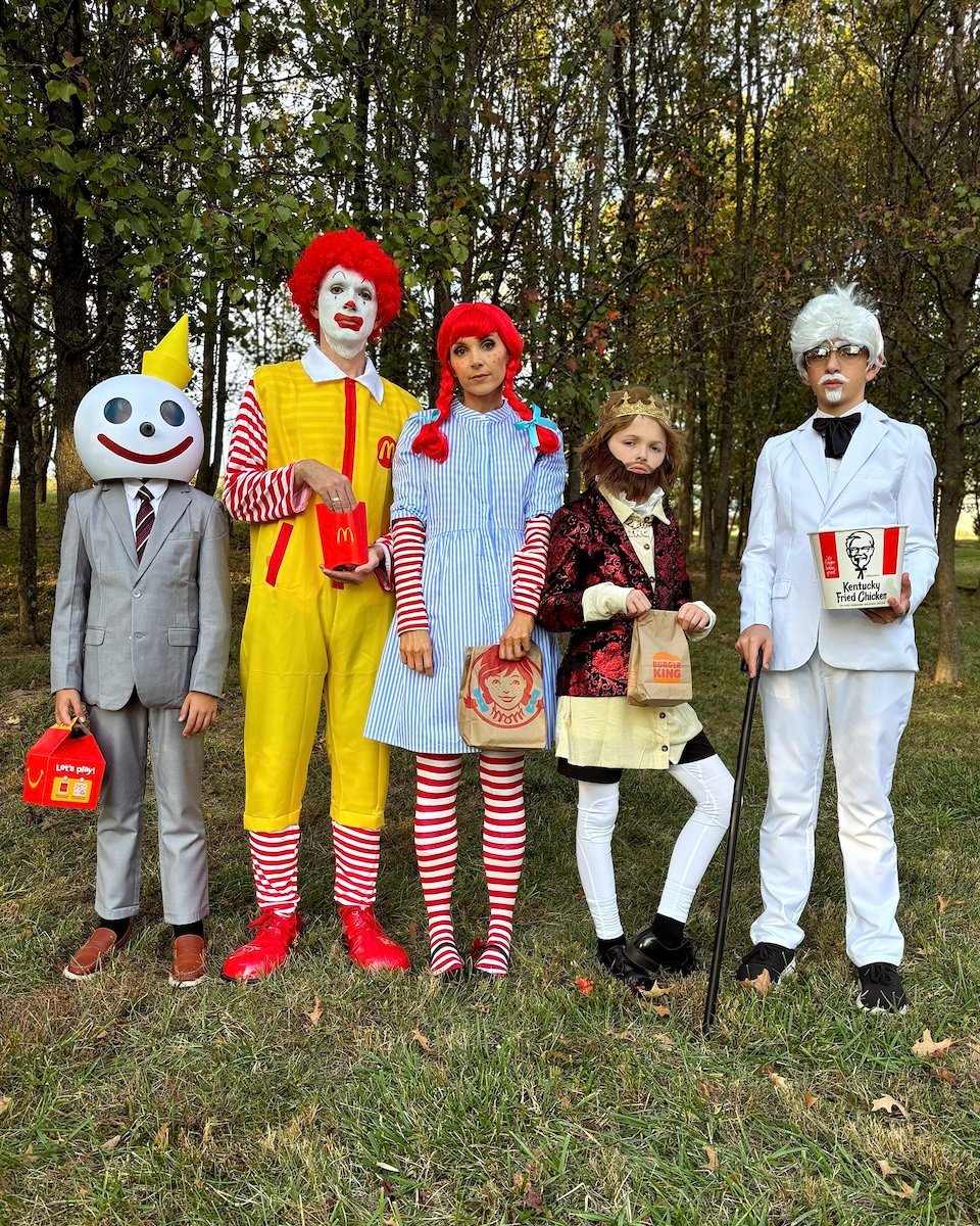 Halloween Costume Merricksart fast food mascot