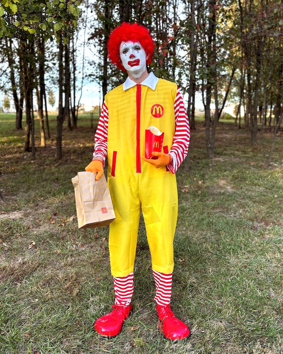 Ronald Mcdonald Halloween Costume merricksart copy