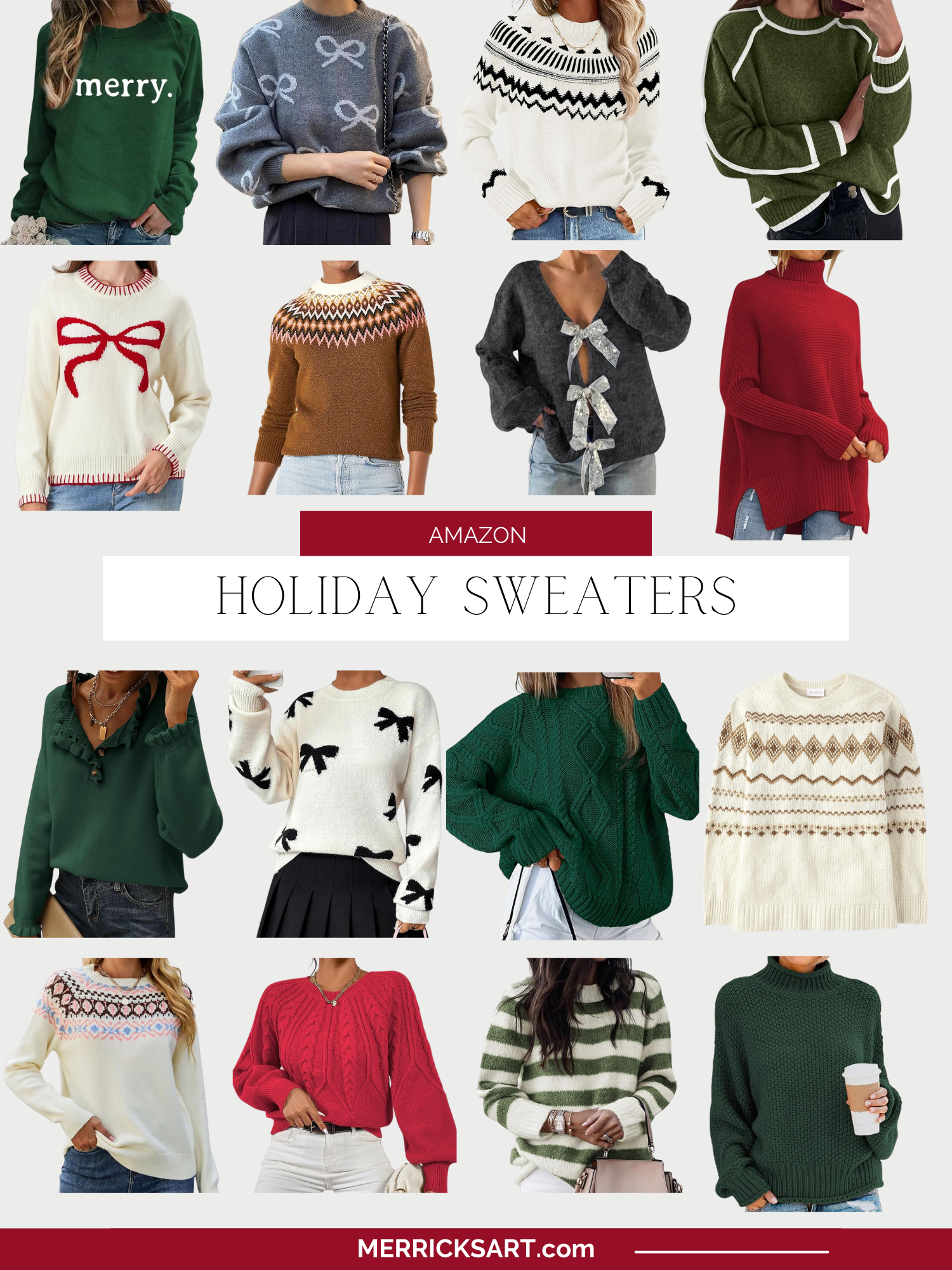 Amazon Holiday Sweaters