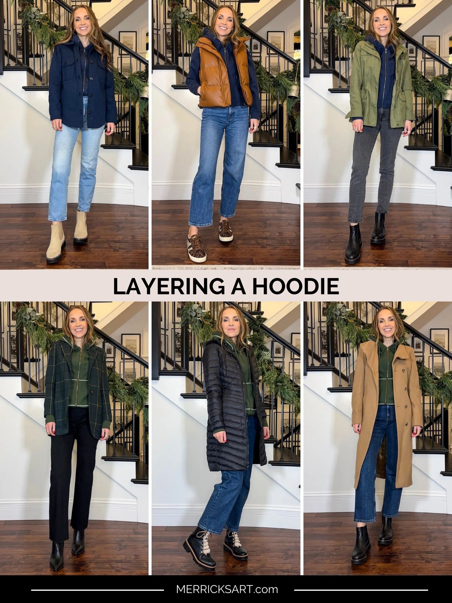 layering with a hoodie American Giant