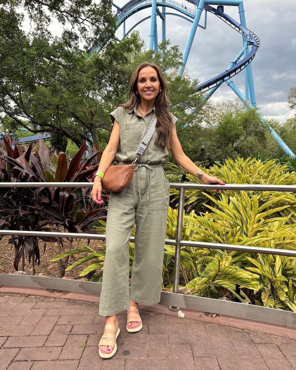 merricksart amusement park theme outfit jumpsuit