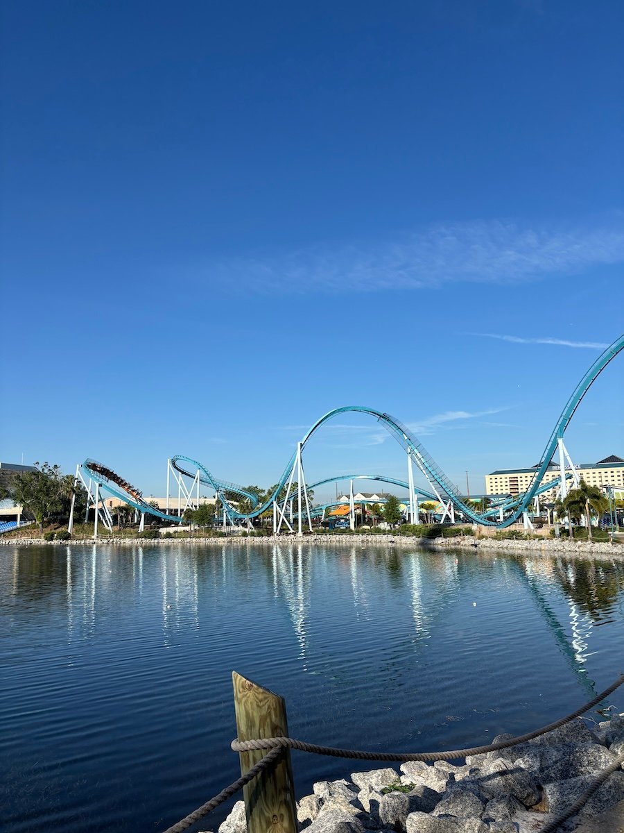 seaworld roller coasters