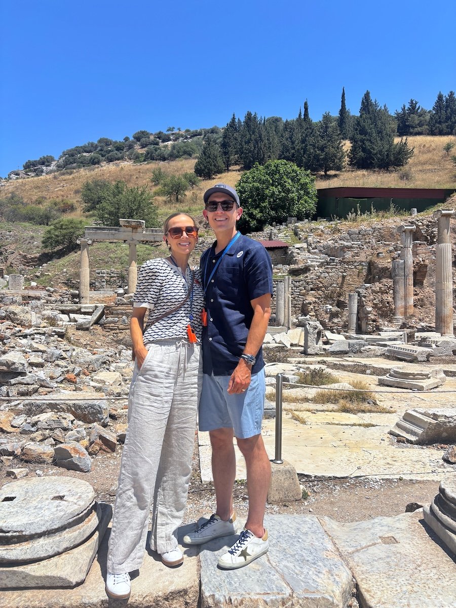 touring Ephesus