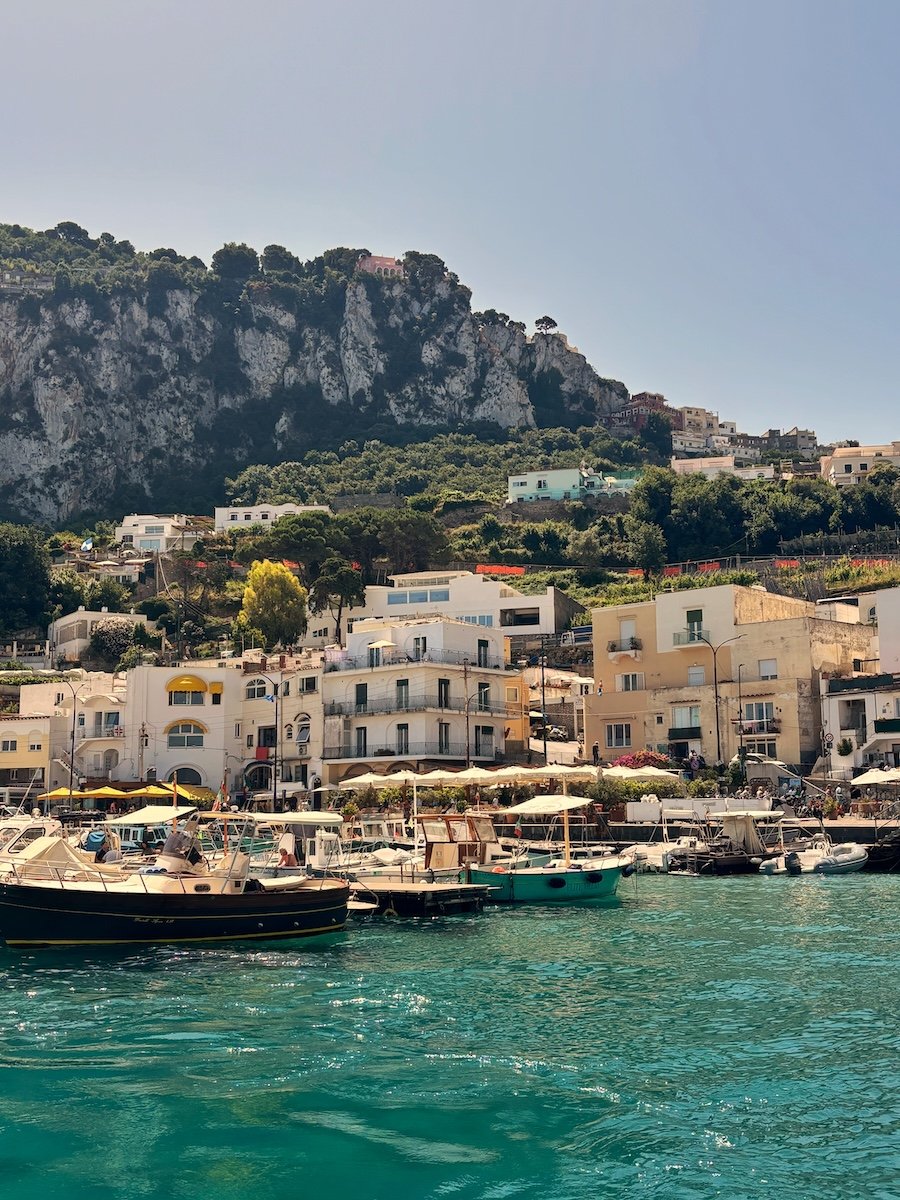 Capri island european cruise