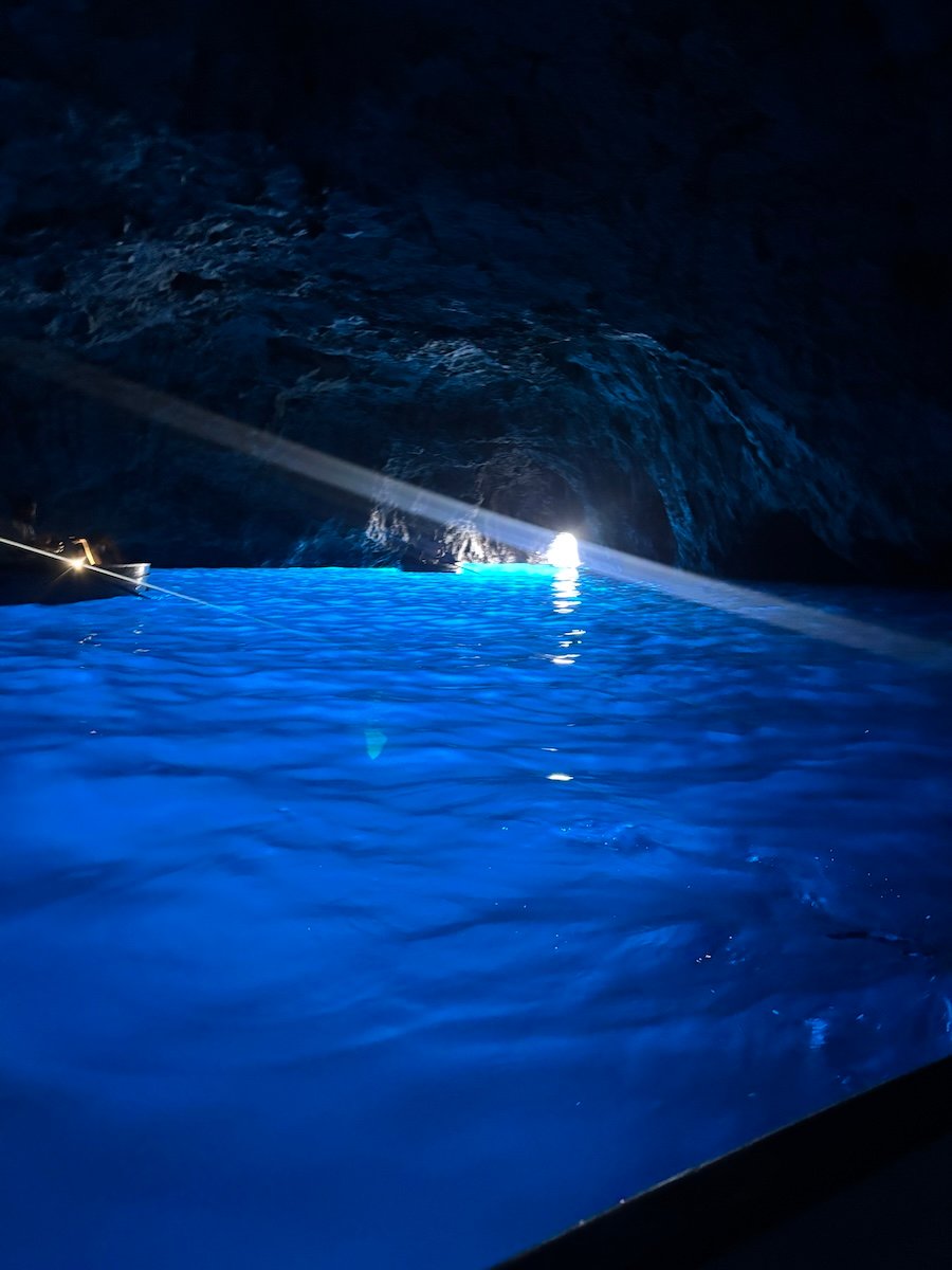 blue grotto capri