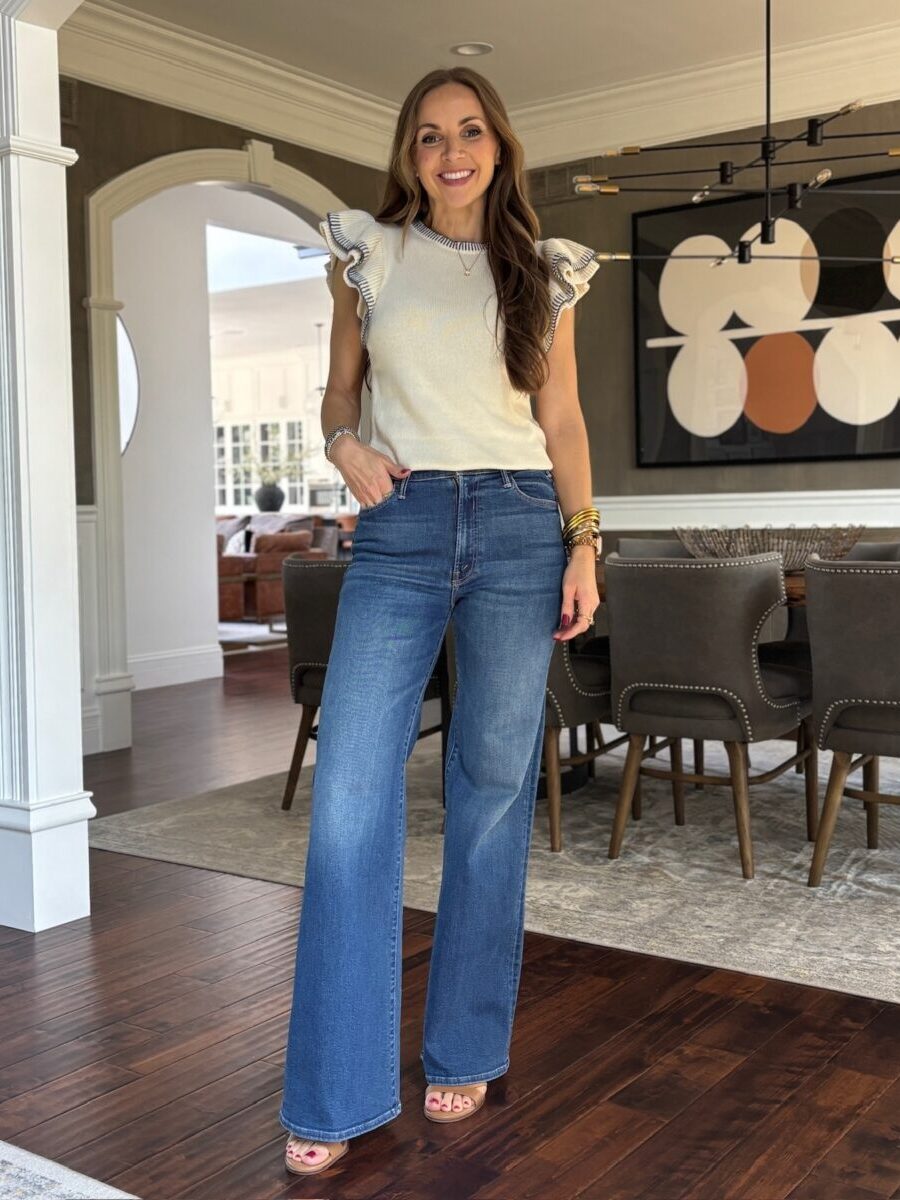 Threasure & Bond Sweater, Mother Hustler Jeans